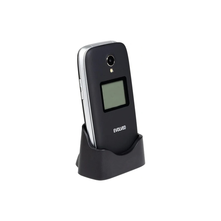 Evolveo - EasyPhone FS senior-friendly flip mobile phone 2.8 black