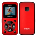 Evolveo - EasyPhone ID mobile phone for seniors, red