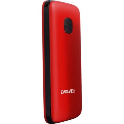 Evolveo - EasyPhone ID Senior Mobile Phone, Red