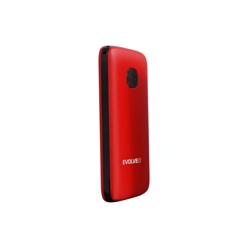 Evolveo - EasyPhone ID Senior Mobile Phone, Red