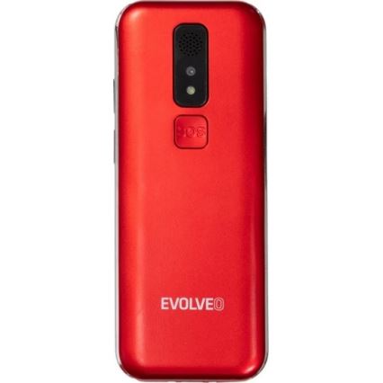 Evolveo - EasyPhone LT, 4G mobile phone for seniors, red