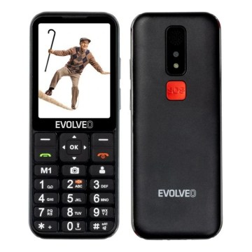 Evolveo - EasyPhone LT, 4G senior-friendly mobile phone, black