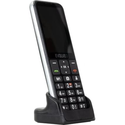 Evolveo - EasyPhone LT, 4G senior-friendly mobile phone, black