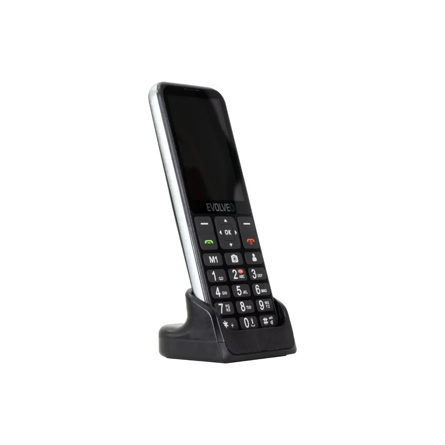Evolveo - EasyPhone LT, 4G Senior Mobile Phone, Black