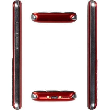 Evolveo - EasyPhone LT, 4G Senior Mobile Phone, Red