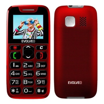 Evolveo - EasyPhone senior mobile phone red