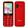 Evolveo - EasyPhone XO, red mobile phone for seniors