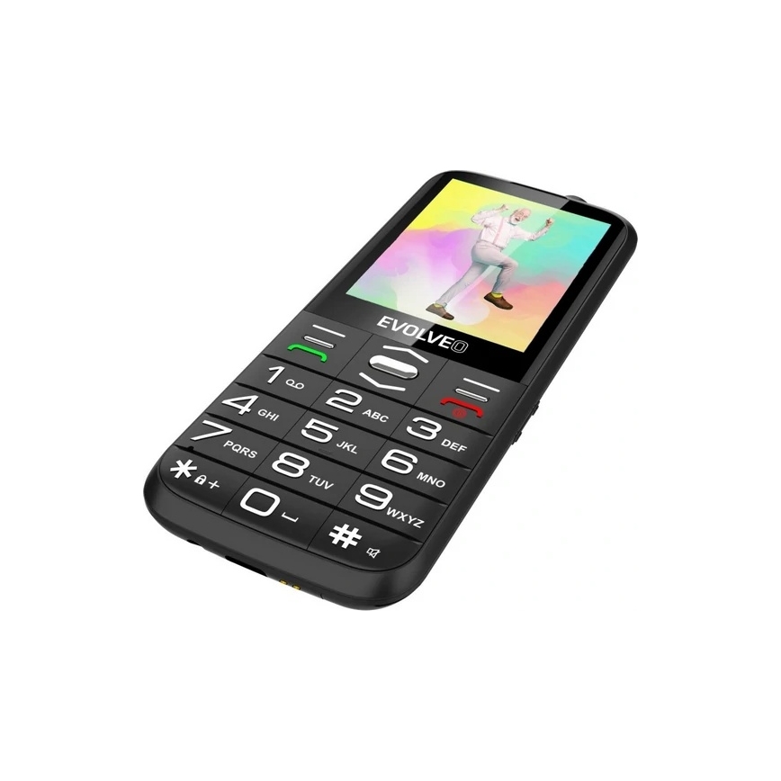 Evolveo - EasyPhone XO Senior Mobile Phone, Black