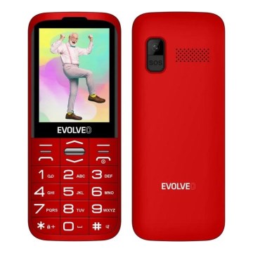 Evolveo - EasyPhone XO Senior Mobile Phone, Red