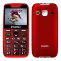 Evolveo - EasyPhone XR, 4G Mobile Phone for Seniors, Red