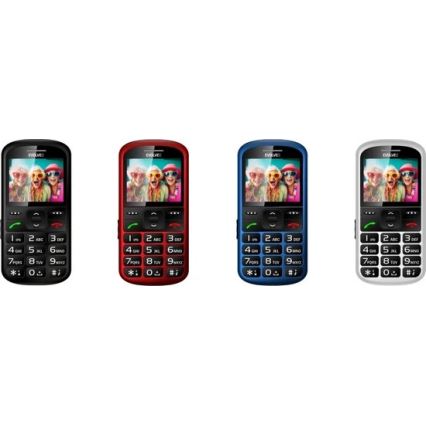 Evolveo - EasyPhone XS, mobile phone for seniors, red