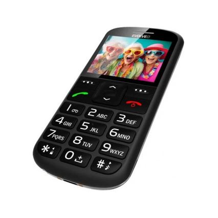 Evolveo - EasyPhone XS Senior Mobile Phone, Black