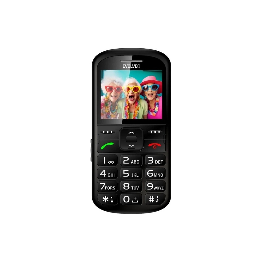 Evolveo - EasyPhone XS Senior Mobile Phone, Black
