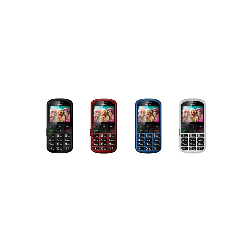 Evolveo - EasyPhone XS Senior Mobile Phone, Black