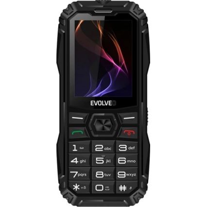 Evolveo - MaxPhone A1, Dual SIM feature phone with physical keys, black