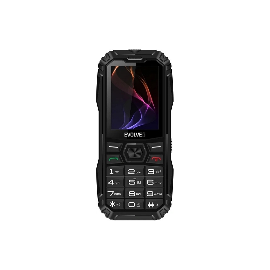 Evolveo - MaxPhone A1, Dual SIM feature phone with physical keys, black