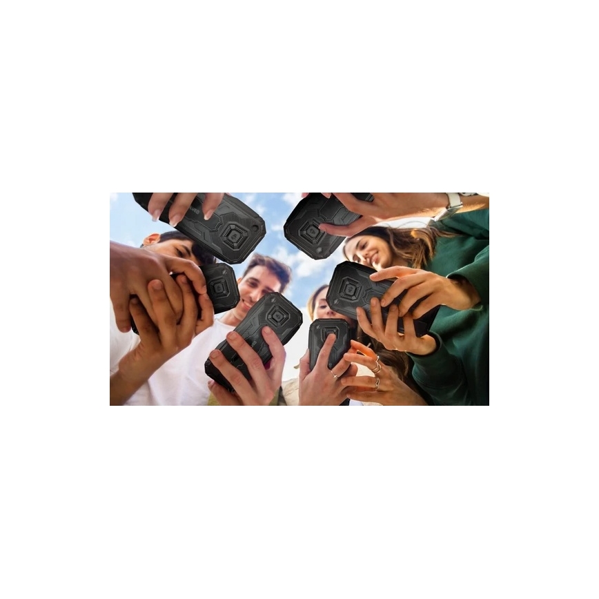 Evolveo - MaxPhone A1, Dual SIM feature phone with physical keys, black