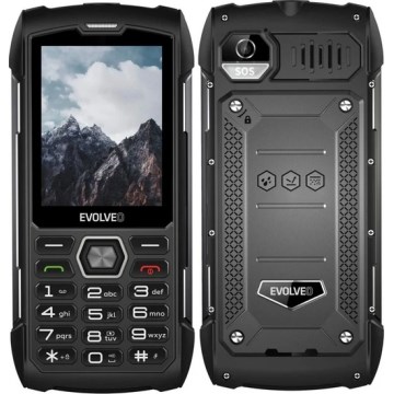 Evolveo - StrongPhone H1, waterproof Dual SIM phone, black - gray