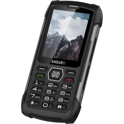 Evolveo - StrongPhone H1, waterproof Dual SIM phone, black - gray