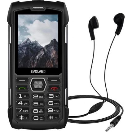Evolveo - StrongPhone H1, waterproof Dual SIM phone, black/grey