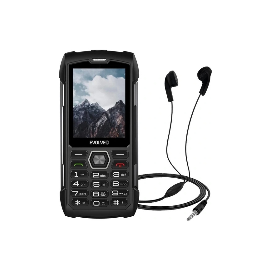 Evolveo - StrongPhone H1, waterproof Dual SIM phone, black/grey