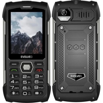 Evolveo - StrongPhone H1, waterproof Dual SIM phone, black - silver