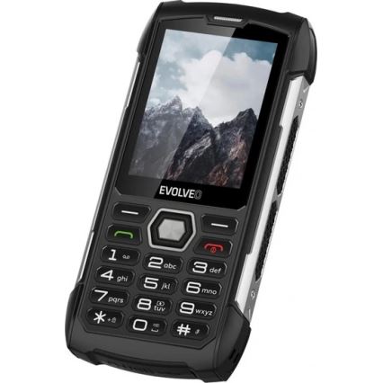 Evolveo - StrongPhone H1, waterproof Dual SIM phone, black - silver