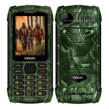 Evolveo - StrongPhone H1 Waterproof Dual-SIM Phone, Hunting Camouflage