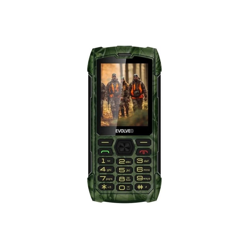 Evolveo - StrongPhone H1 Waterproof Dual-SIM Phone, Hunting Camouflage