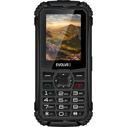 Evolveo - StrongPhone Q1, waterproof Dual-SIM phone, black