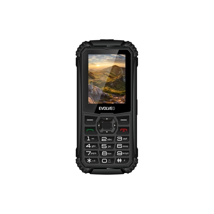 Evolveo - StrongPhone Q1, waterproof Dual-SIM phone, black