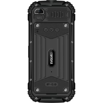 Evolveo - StrongPhone Q1, waterproof Dual-SIM phone, black