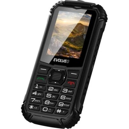 Evolveo - StrongPhone Q1, waterproof Dual-SIM phone, black