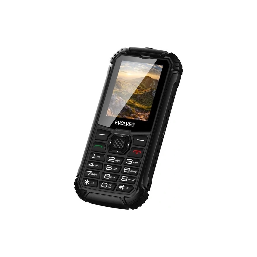 Evolveo - StrongPhone Q1, waterproof Dual-SIM phone, black