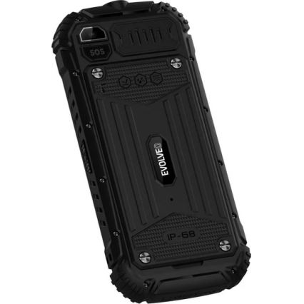 Evolveo - StrongPhone Q1, waterproof Dual-SIM phone, black