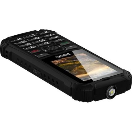 Evolveo - StrongPhone Q1, waterproof Dual-SIM phone, black