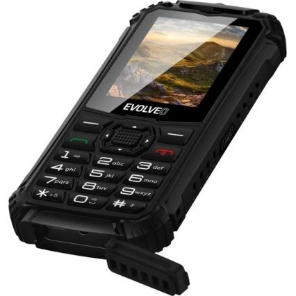 Evolveo - StrongPhone Q1, waterproof Dual-SIM phone, black