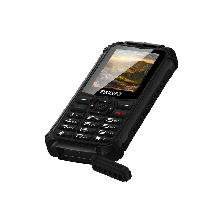 Evolveo - StrongPhone Q1, waterproof Dual-SIM phone, black