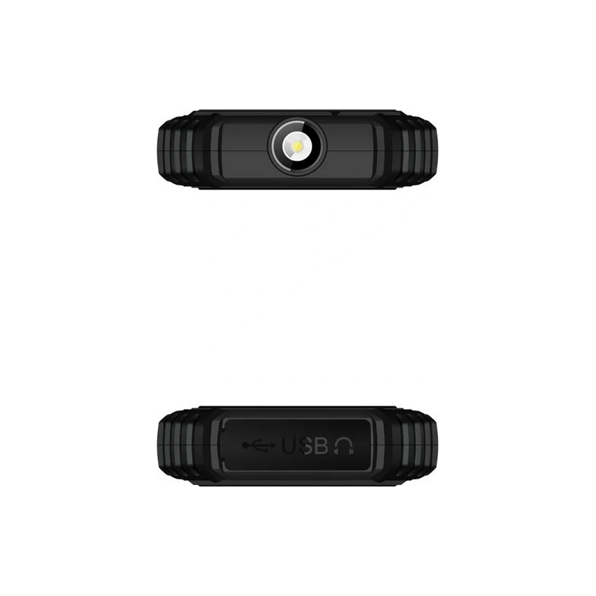 Evolveo - StrongPhone Q1, waterproof Dual-SIM phone, black-orange