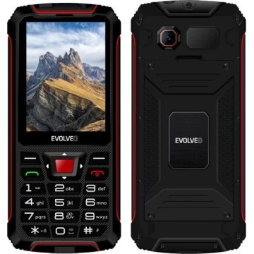 Evolveo - StrongPhone W4, waterproof Dual-SIM phone, black and red