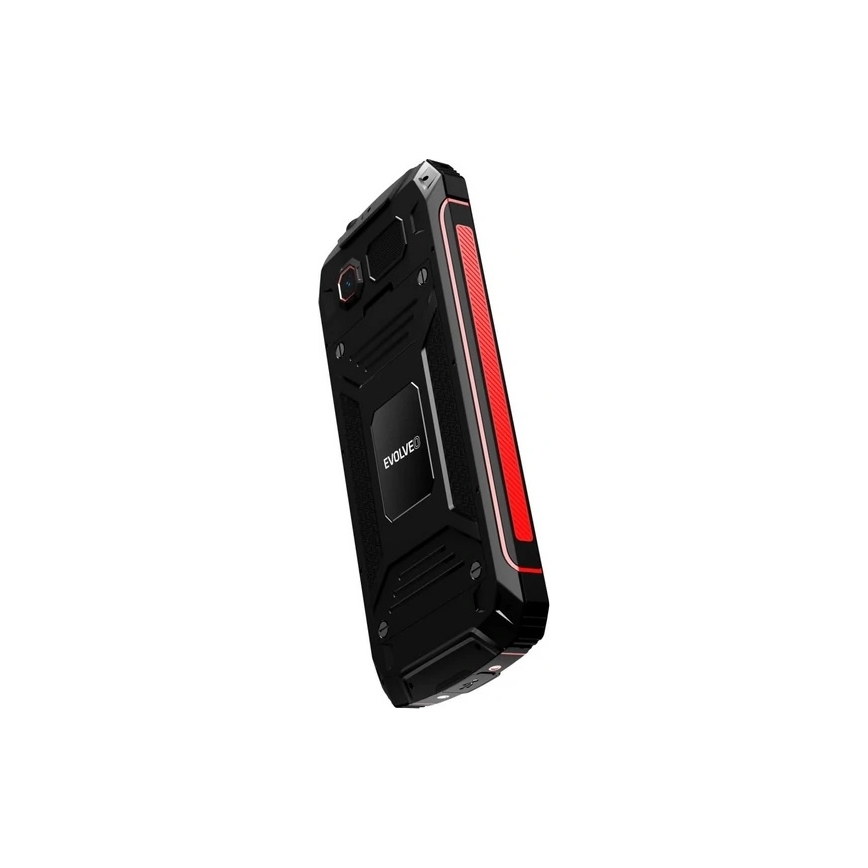 Evolveo - StrongPhone W4, waterproof Dual-SIM phone, black and red