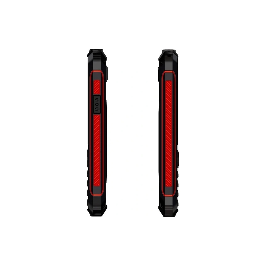 Evolveo - StrongPhone W4, waterproof Dual-SIM phone, black and red