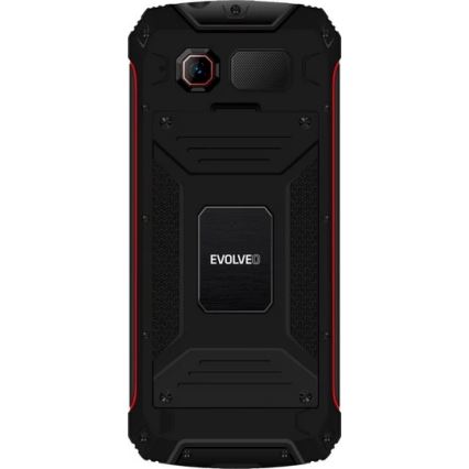 Evolveo - StrongPhone W4, waterproof Dual SIM phone black/red