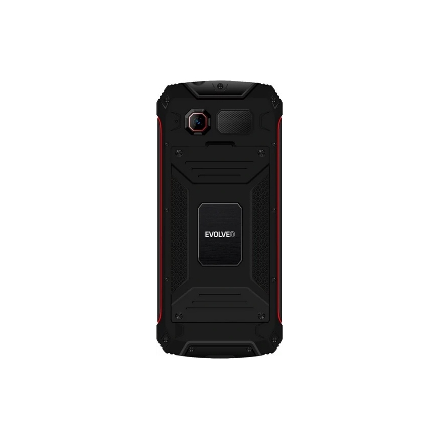 Evolveo - StrongPhone W4, waterproof Dual SIM phone black/red