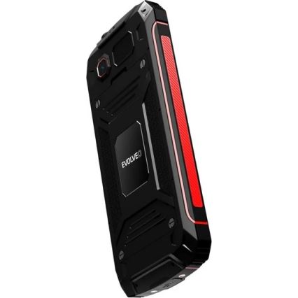 Evolveo - StrongPhone W4, waterproof Dual SIM phone black/red