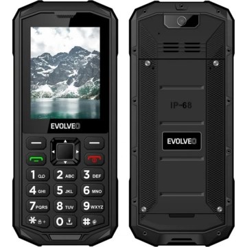 Evolveo - StrongPhone X5, Waterproof Dual-SIM Phone, Black-Gray