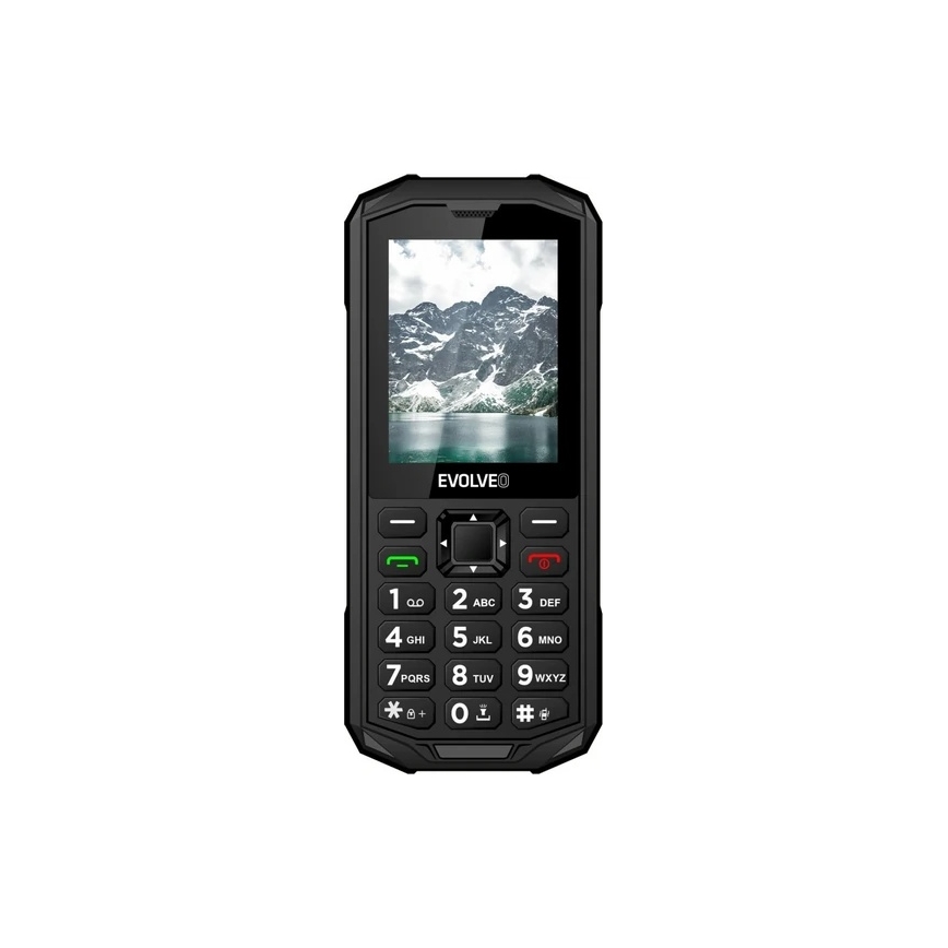 Evolveo - StrongPhone X5, Waterproof Dual-SIM Phone, Black-Gray