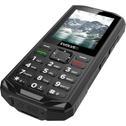 Evolveo - StrongPhone X5, Waterproof Dual-SIM Phone, Black-Gray