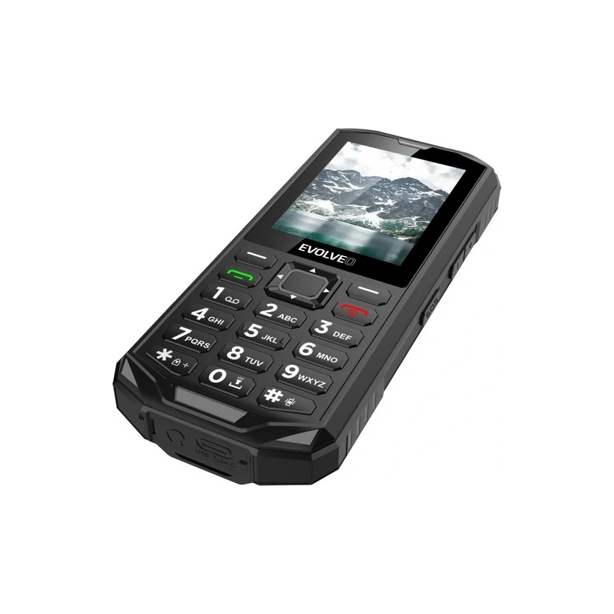 Evolveo - StrongPhone X5, waterproof Dual SIM phone black/grey