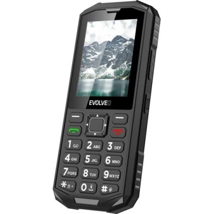 Evolveo - StrongPhone X5, waterproof Dual SIM phone black/grey